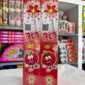 10 cm Red Sparklers