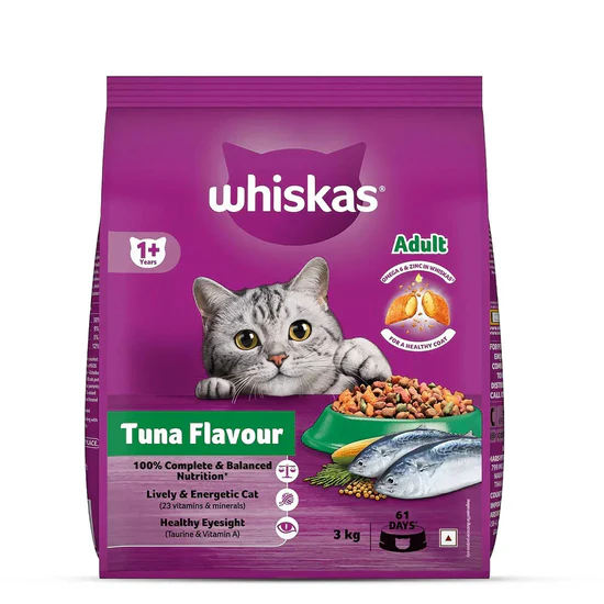 whiskas mackerel dry cat food – all breeds adult (1+ year) whiskas mackerel dry cat food – all breeds adult (1+ year)